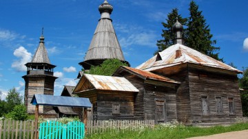 Церковь Пророка Илии, Ильинская в деревне Согиницы Подпорожского района