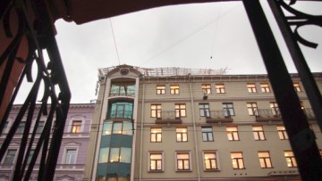 Ремонт крыши административного здания на Гороховой улице, 63