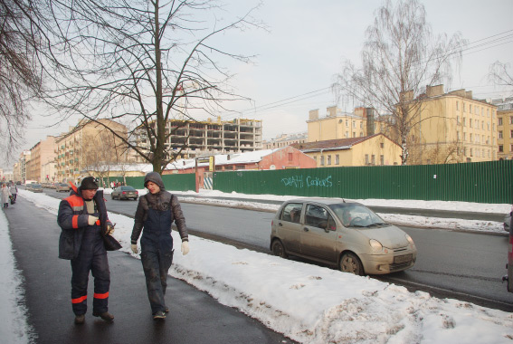 Место под строительство жилого комплекса, Тележная, 32