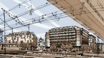 Проект застройки квартала Московская-Товарная у Московского вокзала