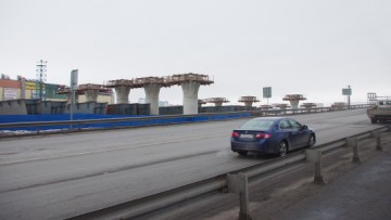 Путепровод в створе Приморского проспекта и Приморского шоссе над Планерной улицей