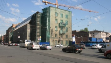 Строительство бизнес-центра на Херсонской улице, 12–14