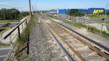 Железнодорожный путепровод на Пулковским шоссе, Окружная, Соединительная железная дорога