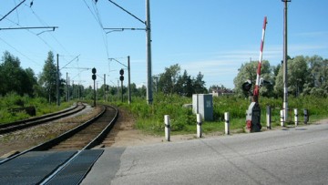 Железнодорожный переезд в Белоострове открыли