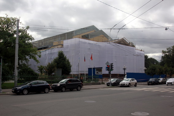 Кинотеатр Ленинград, реконструкция, Потемкинская улица, 4