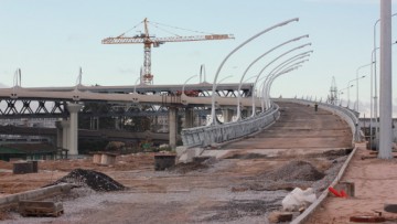 Реконструкция набережной р. Екатерингофки, строительство развязки