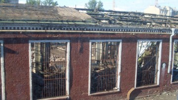 Снос зданий завода на Киевской