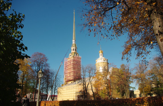 Ремонт Петропавловского собора