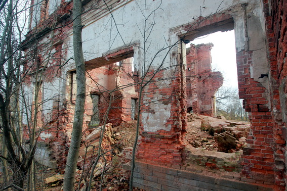 Развалины усадьбы в Динамо