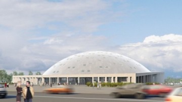 Проект легкоатлетического стадиона у СКК на Юрия Гагарина