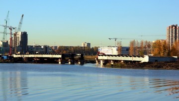 Мост через Матисов канал в створе улицы Катерников