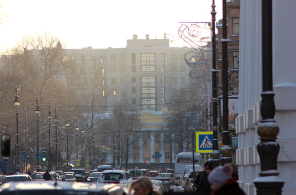 "Парадный квартал", вид с Потемкинской улицы