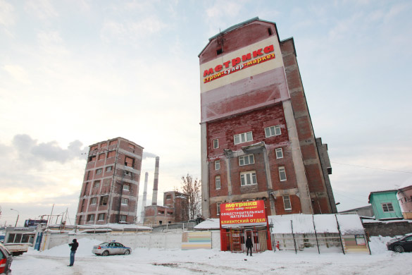 Башня газового завода на Рыбинской
