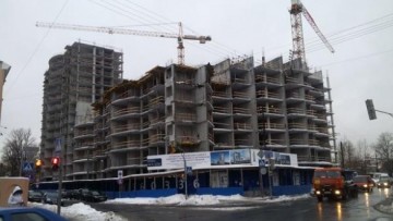 Строительство жилого комплекса на Смоленской