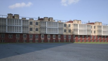 Новый жилой комплекс «Тихий дом» в Стрельне, проект