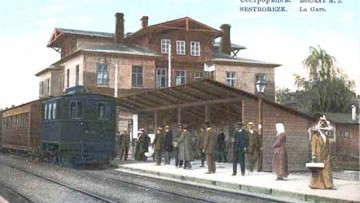 Сестрорецкий вокзал в 1903 году