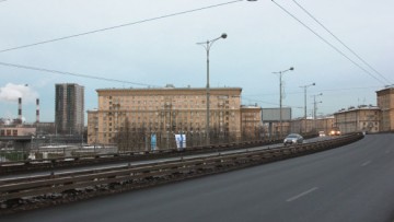 Вид на дом «Кронштадтский форт», Автово