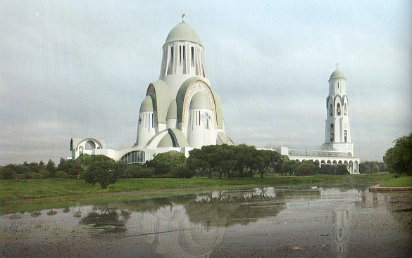 Проект храма в парке Малиновка
