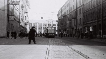 Трамвай в Финском переулке