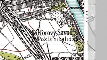 Фарфоровское кладбище на финской карте