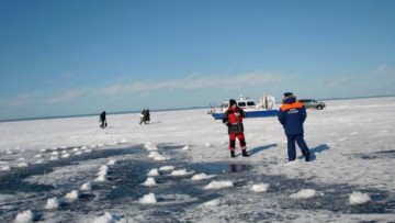 Отлов рыбаков на Финском заливе