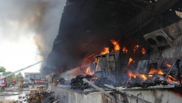 Пожар в Невском районе