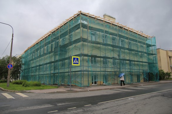 Реставрация домов в центре Кронштадта