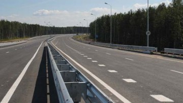 Участок новый трассы Сортавальского шоссе — от Керро до поворота на Васкелово