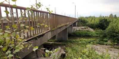 Петро-Славянка, мост через реку Славянку