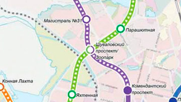 Станция метро «Шуваловский проспект»