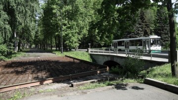 Трамвайный мост на Крестовском