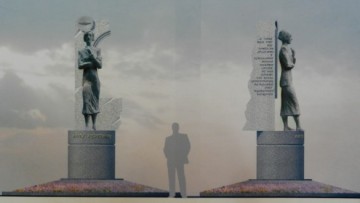 памятник Ольге Берггольц