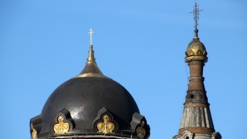 Купол и колокольня церкви Воскресения
