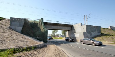 Железнодорожный мост над Пулковским шоссе
