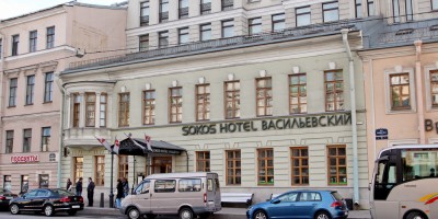 Гостиница Sokos на 8-й линии, 11-13, фасад