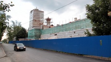 Реконструкция церкви Сергия Радонежского в Пушкине