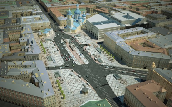 Проект реконструкции Сенной площади