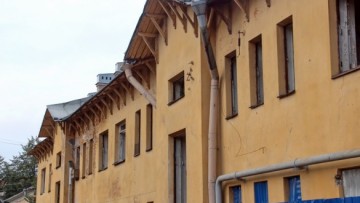 Дворовый фасад Стрельбищенской