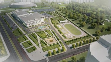 Проект спортивного комплекса СКА на Российском проспекте