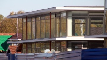 Строительство торгового центра на Лахтинском