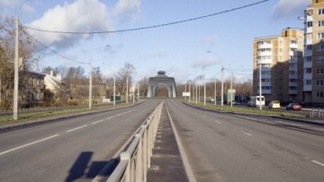 Арка Победы с Гатчинского шоссе