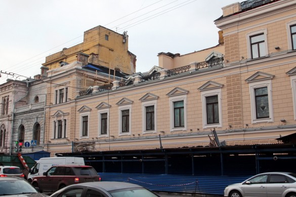 Фасад на Гагаринской, реконструкция