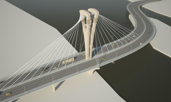 Вантовый мост у Серного острова начнут строить в 2015 году — Новости  строительства дорог в Санкт-Петербурге — Канонер