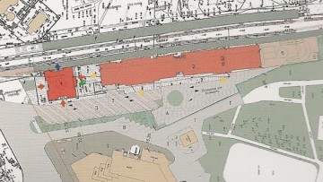 План вокзального комплекса в Сестрорецке