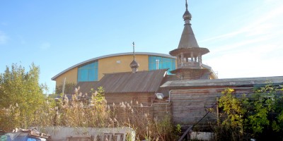 Церковь Серафима Вырицкого в Купчине, деревянная часовня