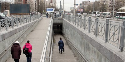 Подземный переход под проспектом Ветеранов