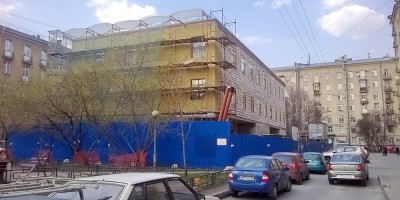 Строительство бизнес-центра на Московском, 193
