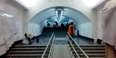 Новый выход со станции Спортивная