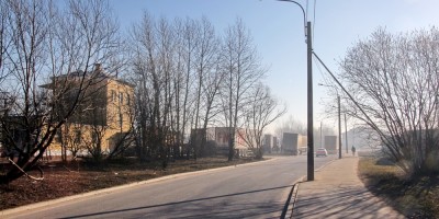 Прогонная улица у станции Волковская