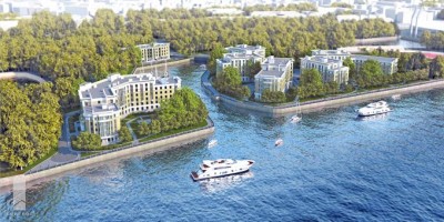 Проект жилого комплекса на Петровском острове